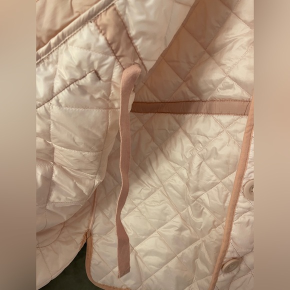 Free Assembly Women's Quilted Cinched Waist Liner Jacket - Picture 5 of 7